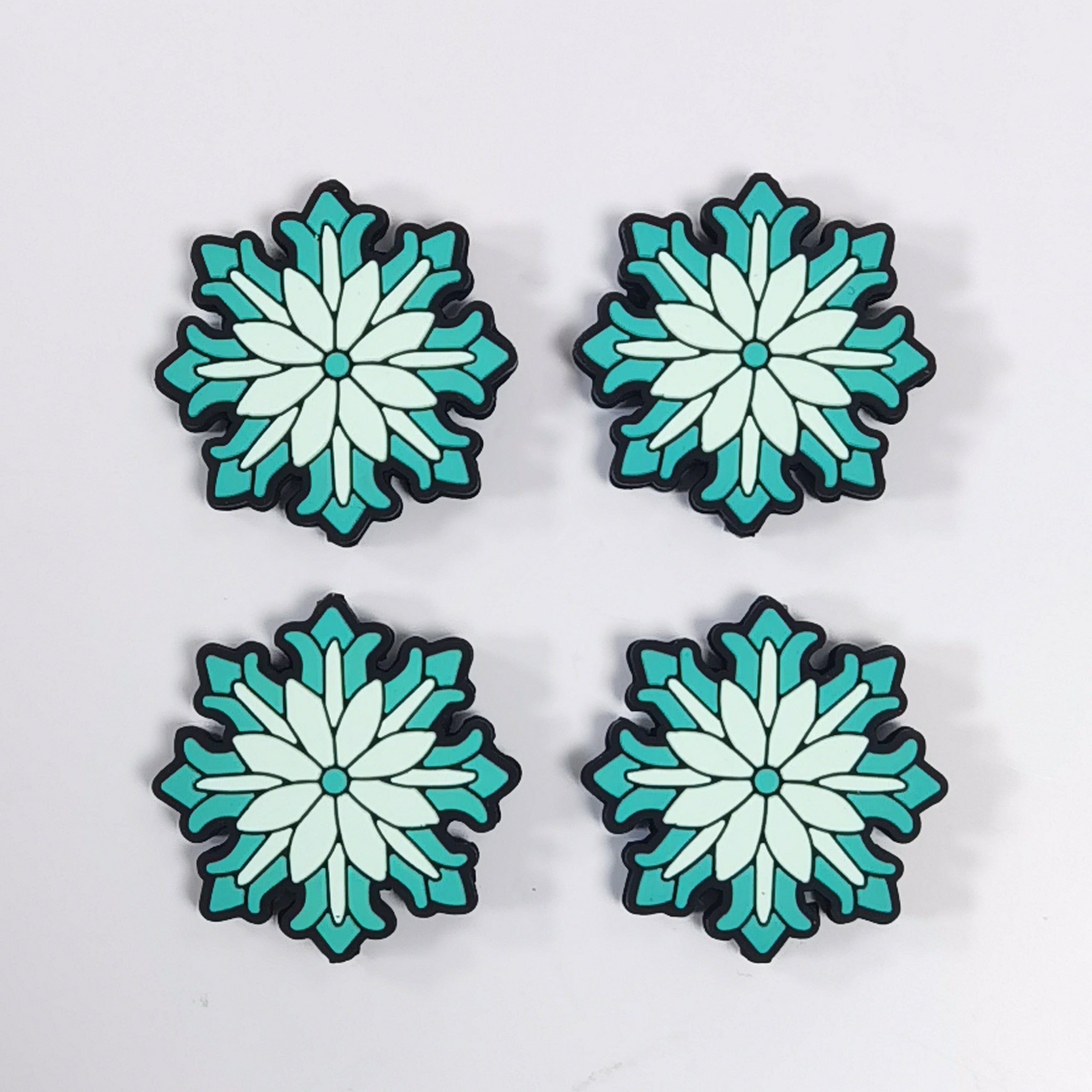 Wholesale 10pcs Creative Design of Large Soft Snowflakes Beads